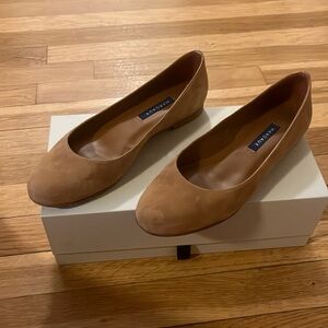 Margaux ‘the classic’ brown suede flat